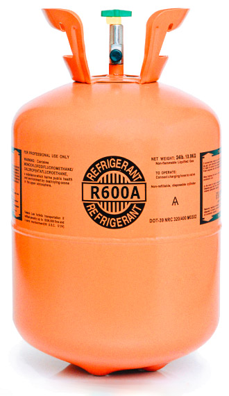 Фреон/Хладоагент/Хладон R-600A балон 6,5 кг